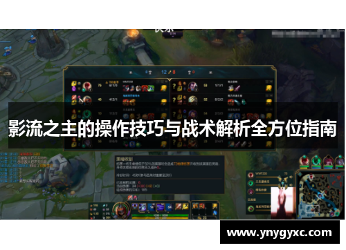 影流之主的操作技巧与战术解析全方位指南